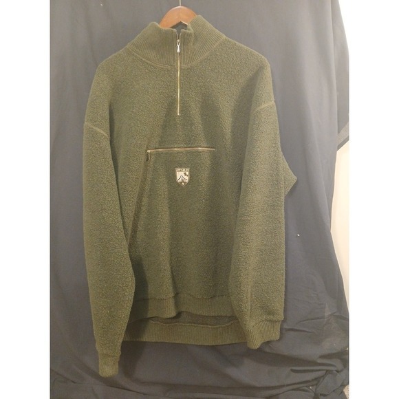 Vampire 1950 Authier Other - Vampire 1950 Authier Made In Italy Wool 1/4 Zip Sweater Pullover Mens Large